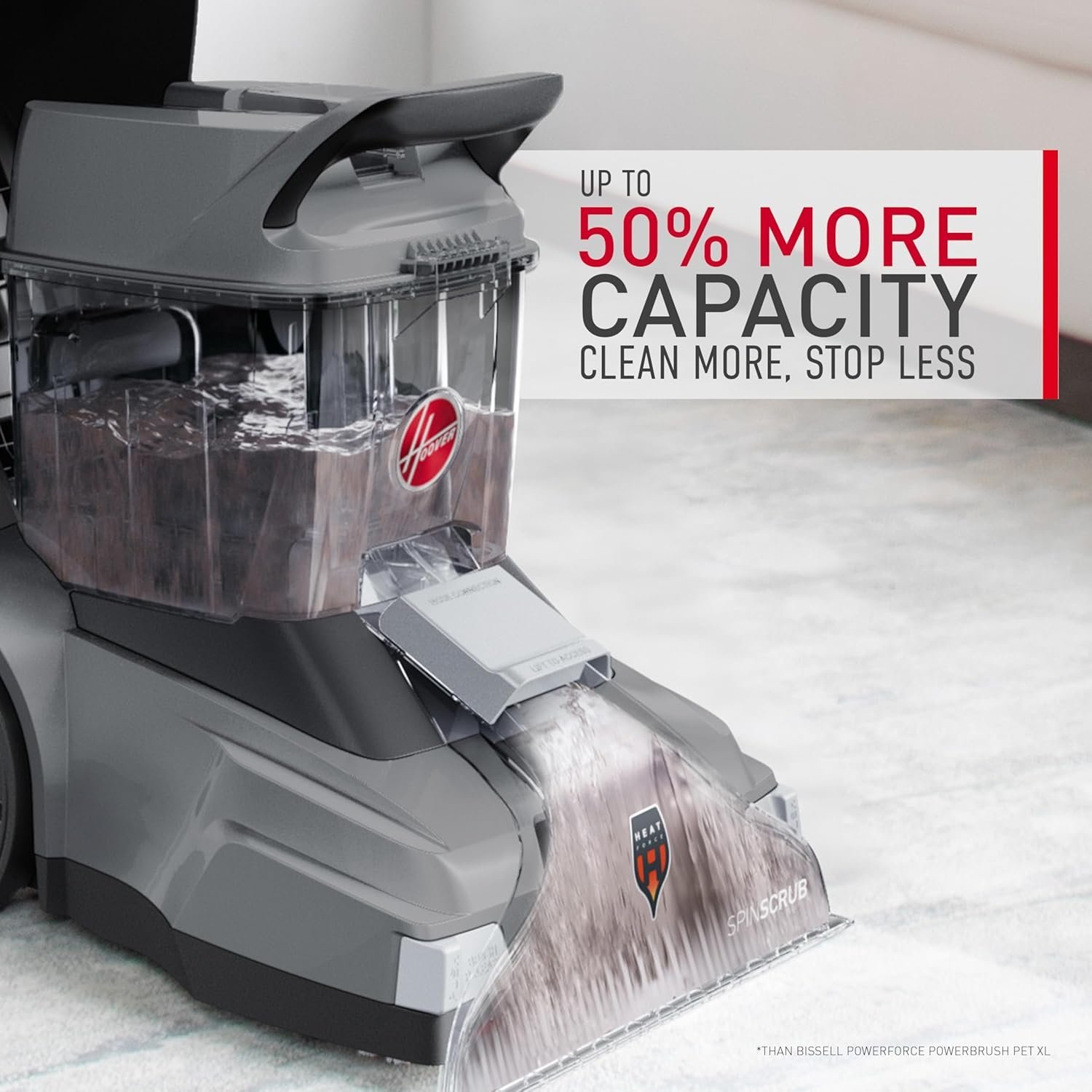 Hoover PowerScrub Deluxe Carpet Cleaner for Carpet & Upholstery with Tools - Image 20