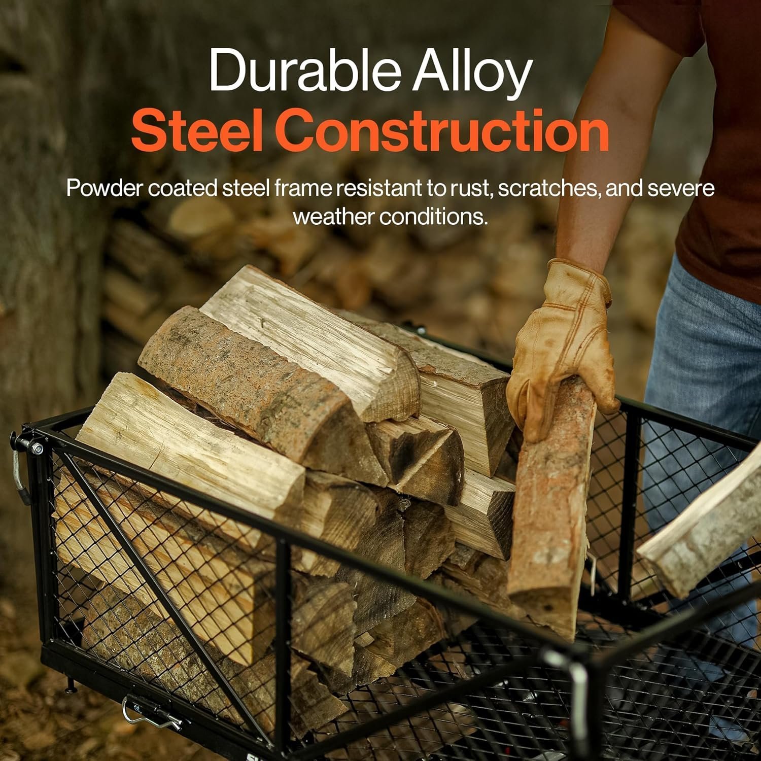 SuperHandy 48V Electric Power Wagon Utility Cart, 660 lb Load, 1000 lb Hauling Capacity - Image 8