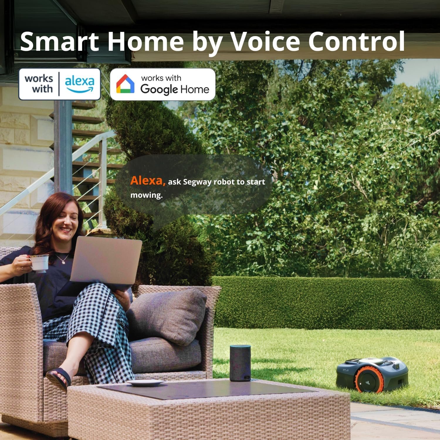 Segway Navimow i105N Robot Lawn Mower, AI Mapping, Perimeter Wire-Free, App Control - Image 6