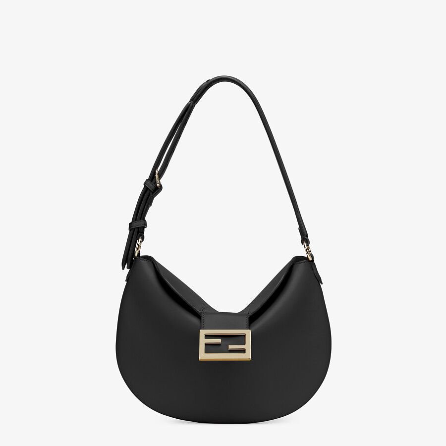 Fendi Small Croissant Leather Bag