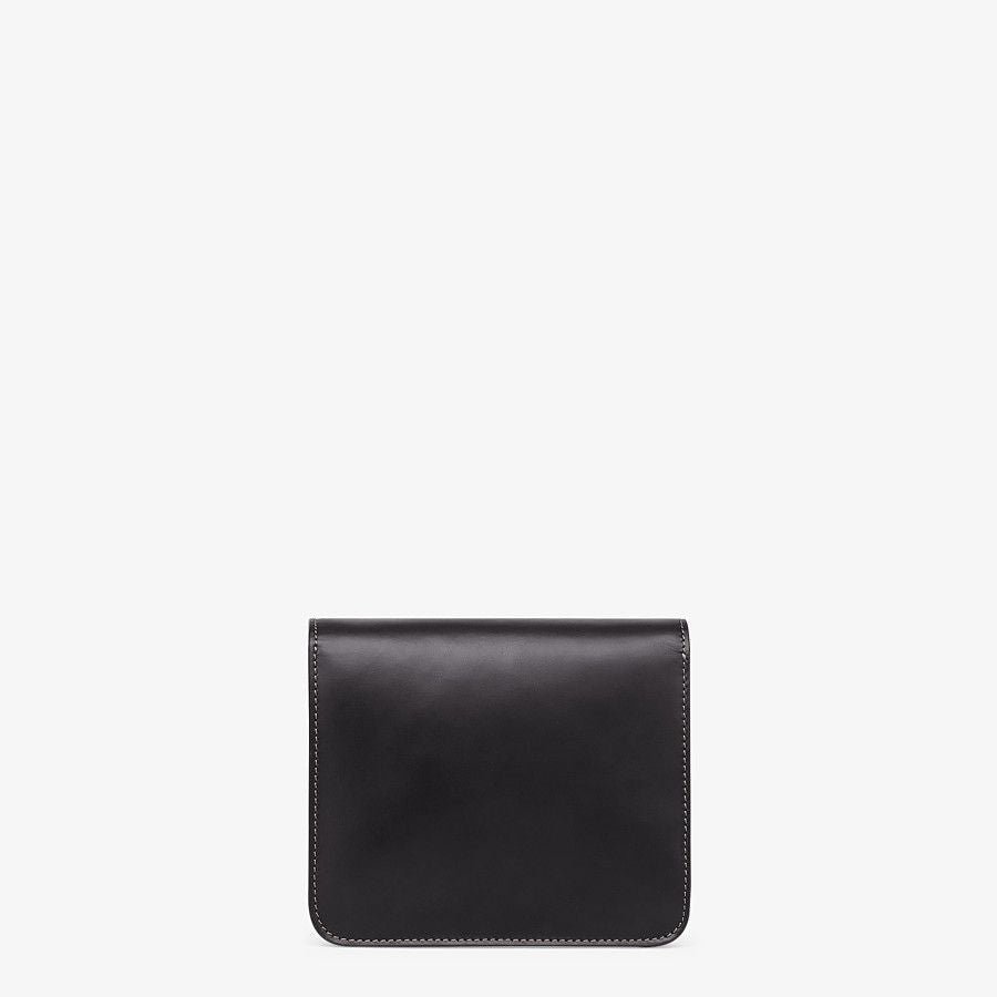 Fendi Karligraphy Black Leather Bag - Image 3
