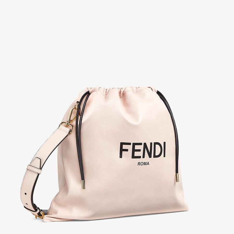 Fendi Medium Pink Nappa Leather Bag - Image 2
