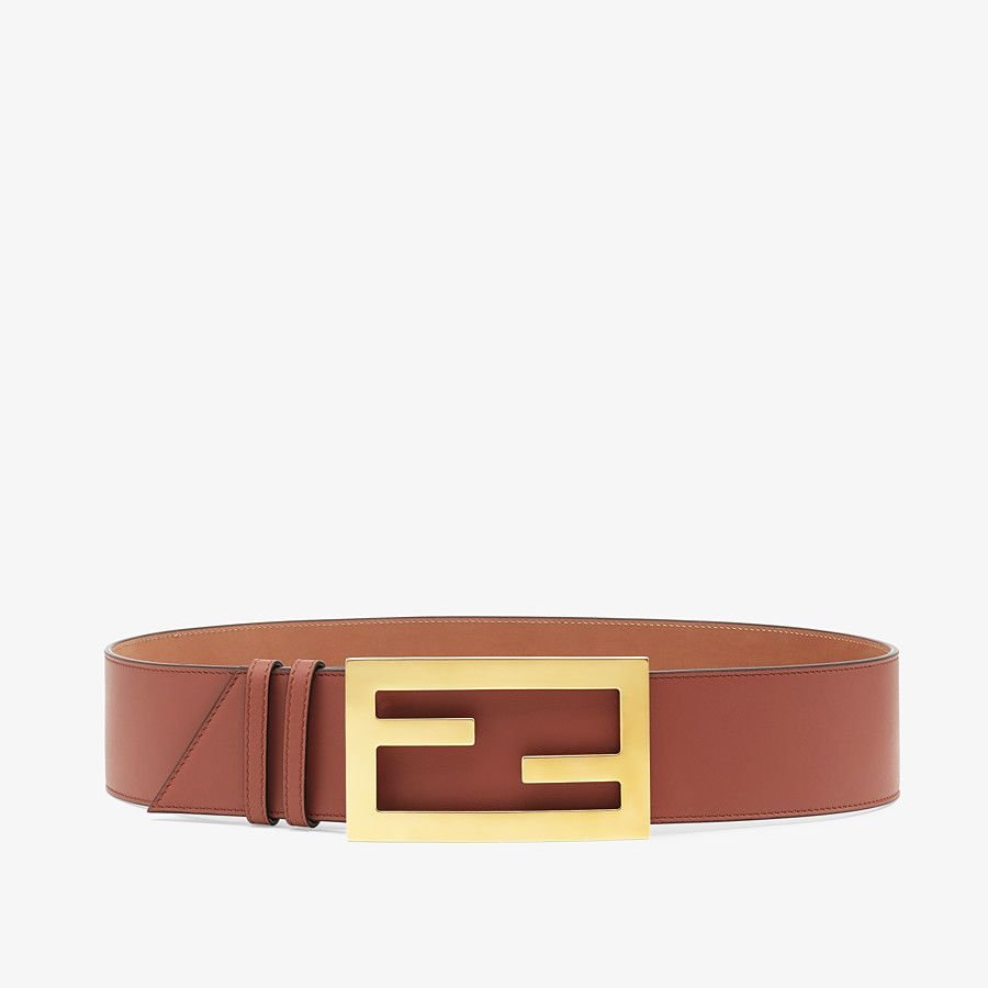 Fendi Black Leather Belt - Image 3