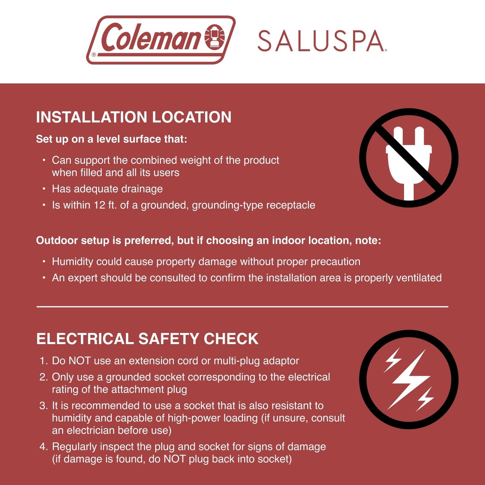 Coleman SaluSpa Atlantis AirJet Inflatable Hot Tub w/ Pump #P09144 - Image 9
