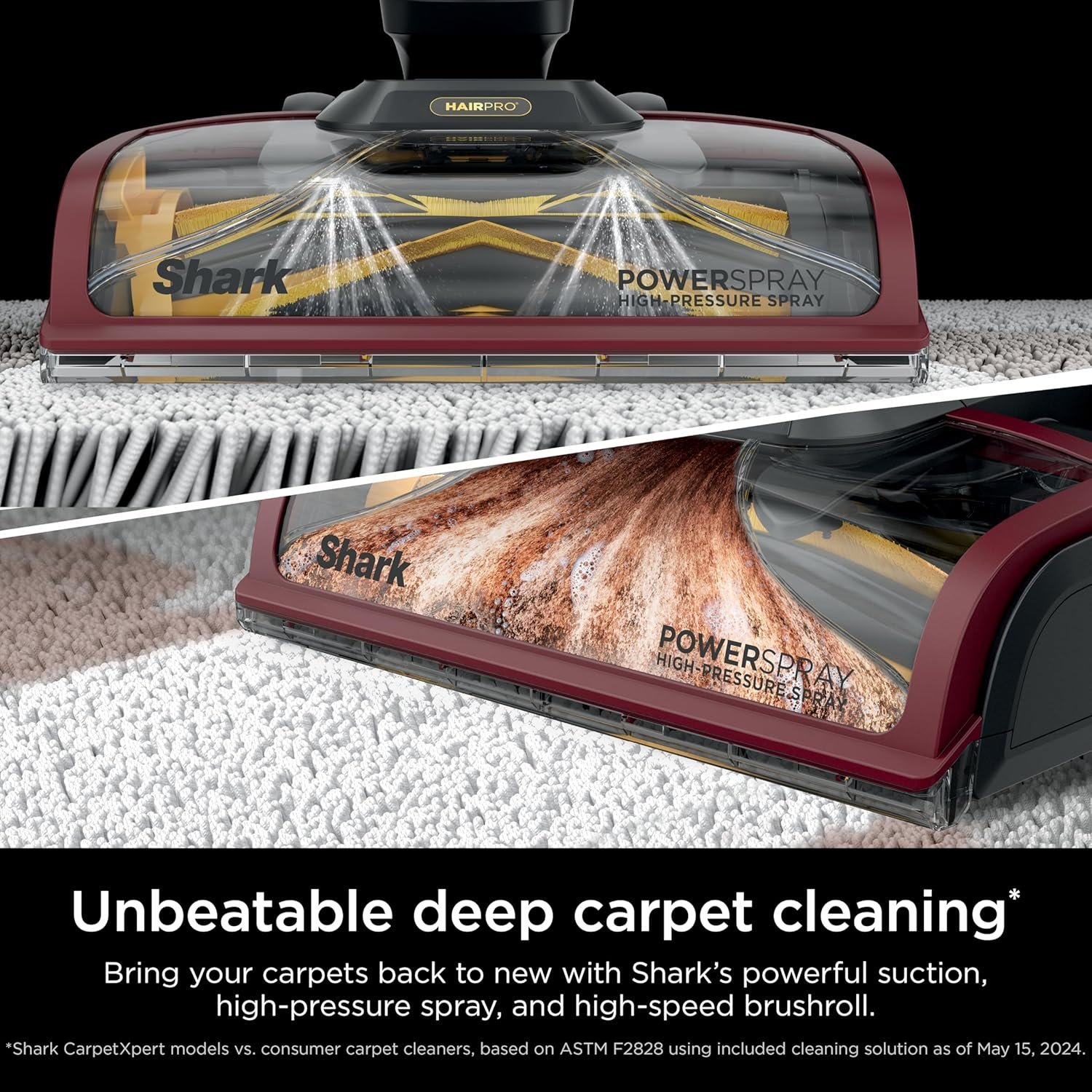Shark CarpetXpert Carpet & Upholstery Cleaner with StainStriker, EX201 - Image 23