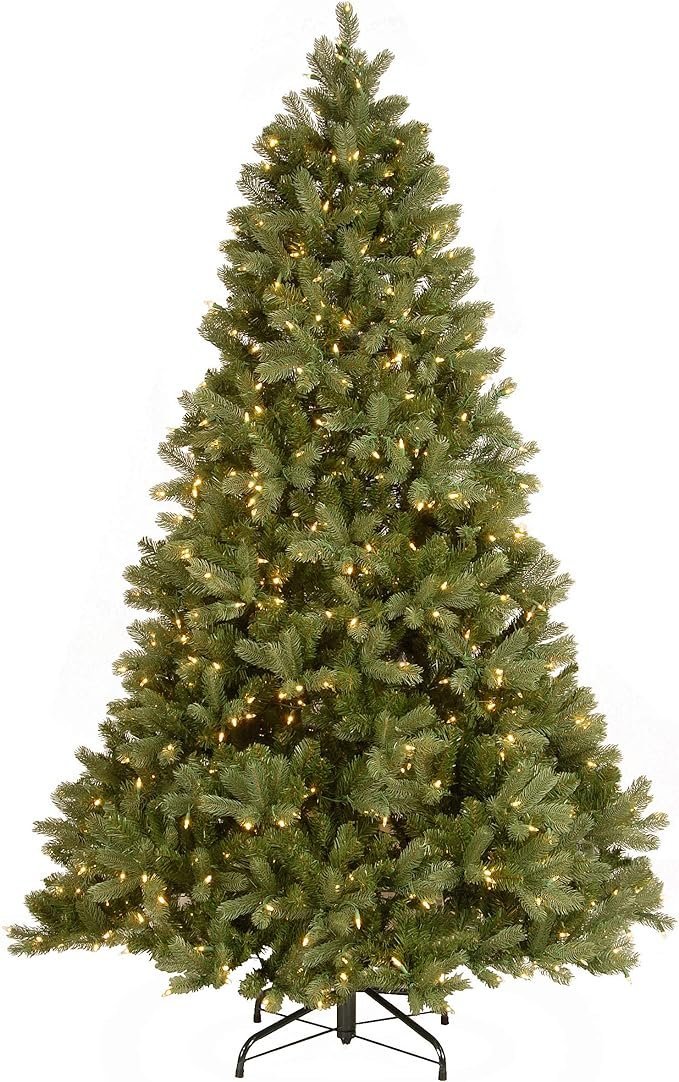 National Tree Company Pre-Lit ‘Feel Real’ Artificial Full Downswept Christmas Tree, Green, Douglas Fir, Dual Color LED Lights, Includes PowerConnect and Stand, 7.5 Feet - Image 5