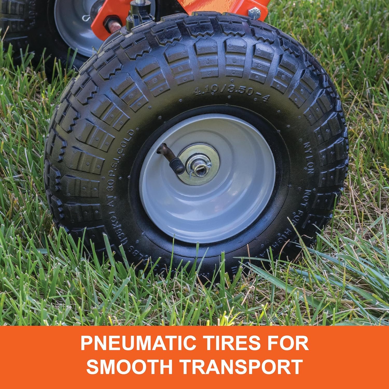 Agri-Fab 45-0543 Tow-Behind 100 lb Lawn & Garden Spiker Seeder Spreader - Image 5