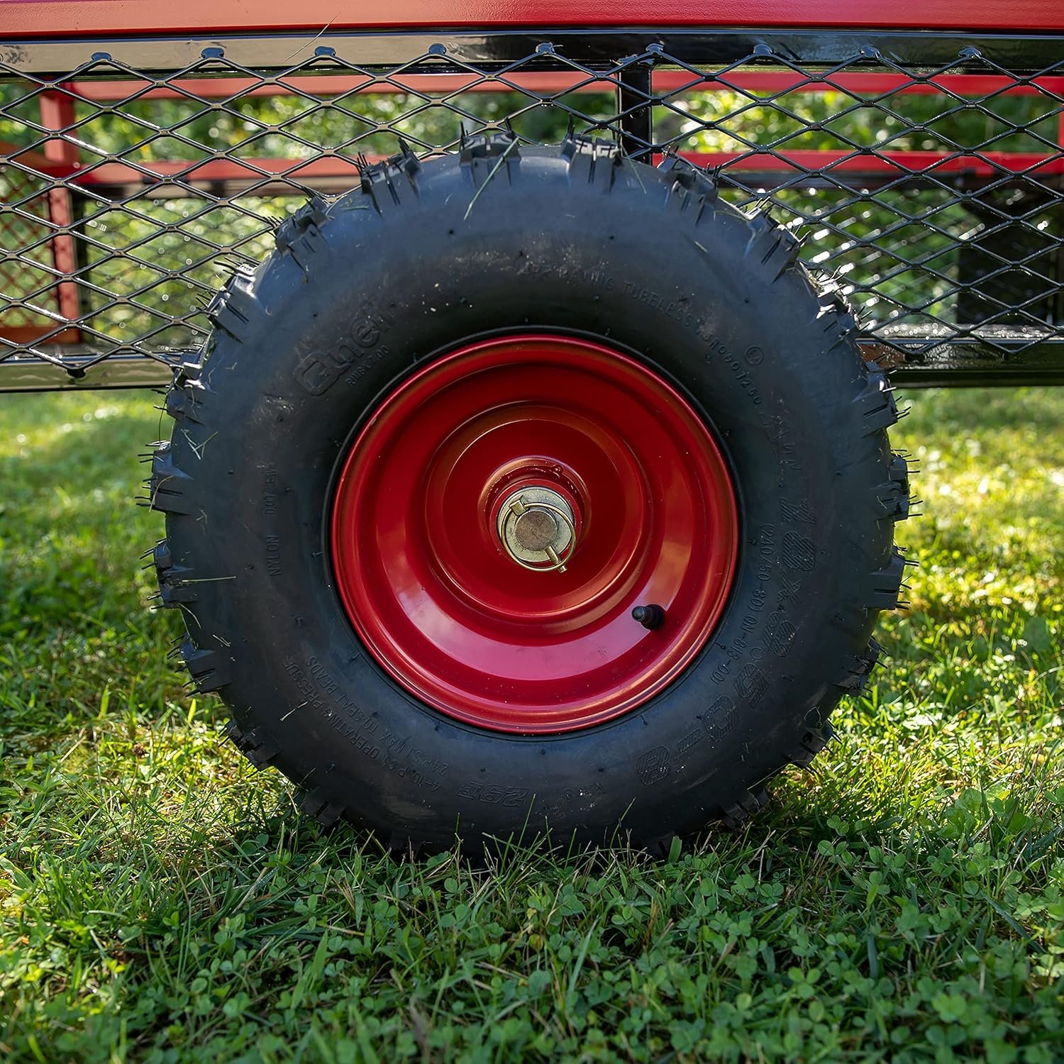 Yutrax Trail Warrior X4 1,250 lb Off-Road UTV/ATV Utility Trailer TX159 - Image 6