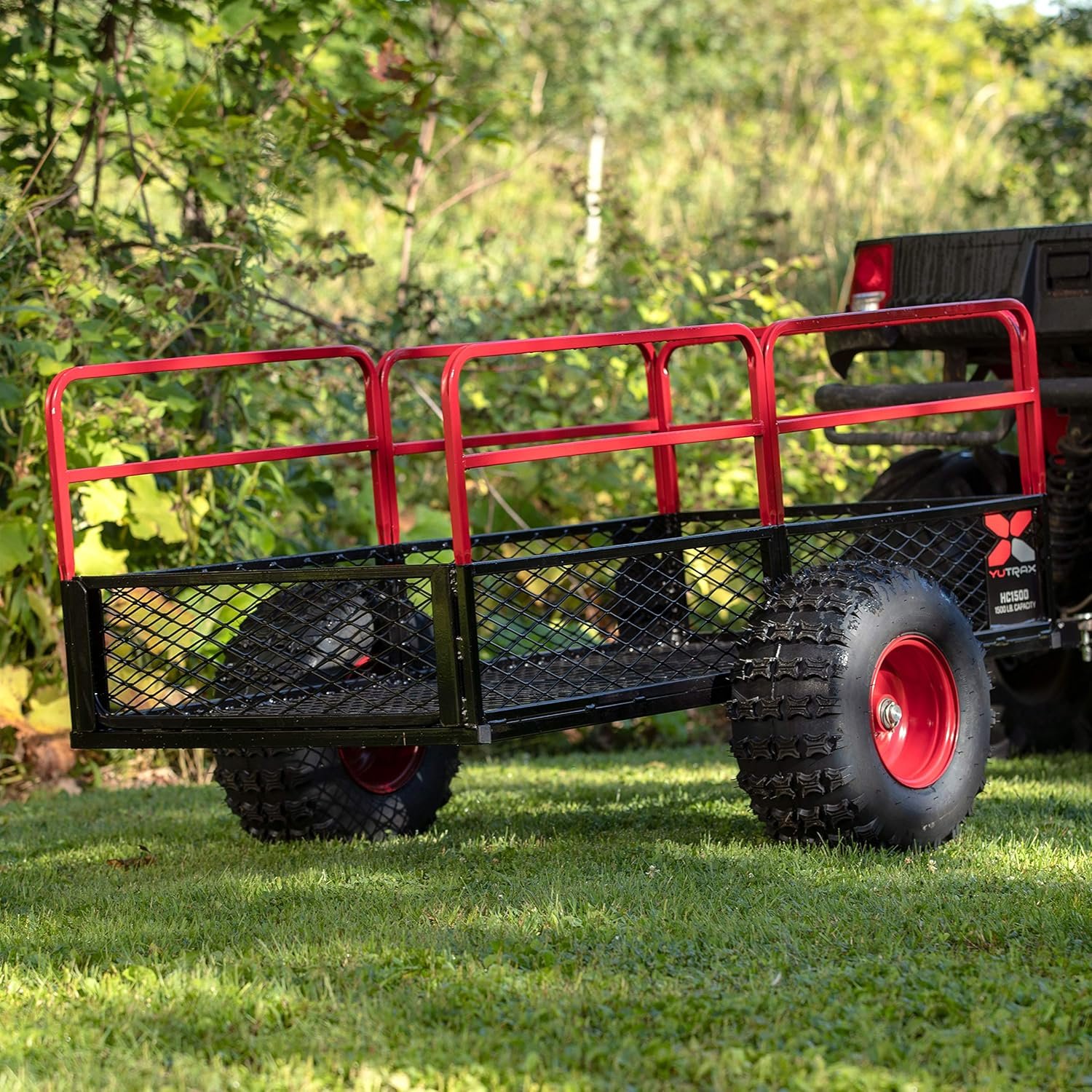 Yutrax Trail Warrior X4 1,250 lb Off-Road UTV/ATV Utility Trailer TX159 - Image 21