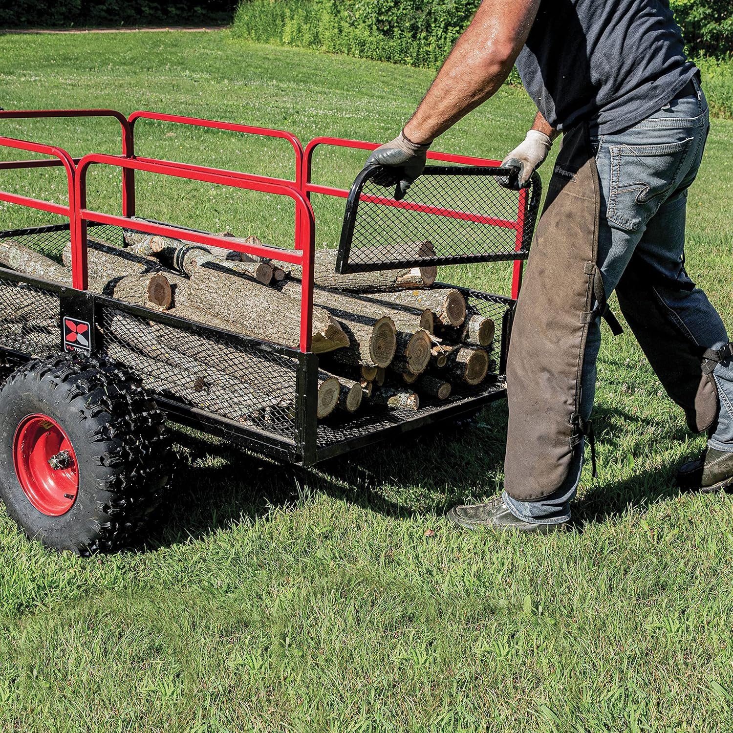 Yutrax Trail Warrior X4 1,250 lb Off-Road UTV/ATV Utility Trailer TX159 - Image 31
