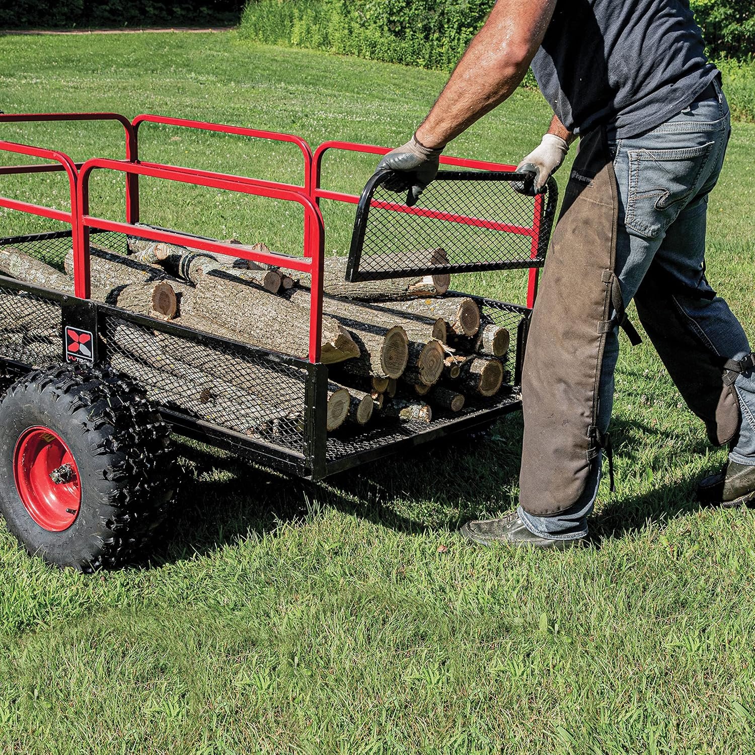 Yutrax Trail Warrior X4 1,250 lb Off-Road UTV/ATV Utility Trailer TX159 - Image 31