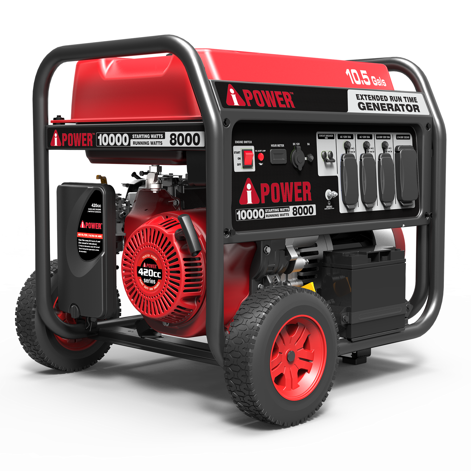 AP10000E – 10000 Watt Portable Generator