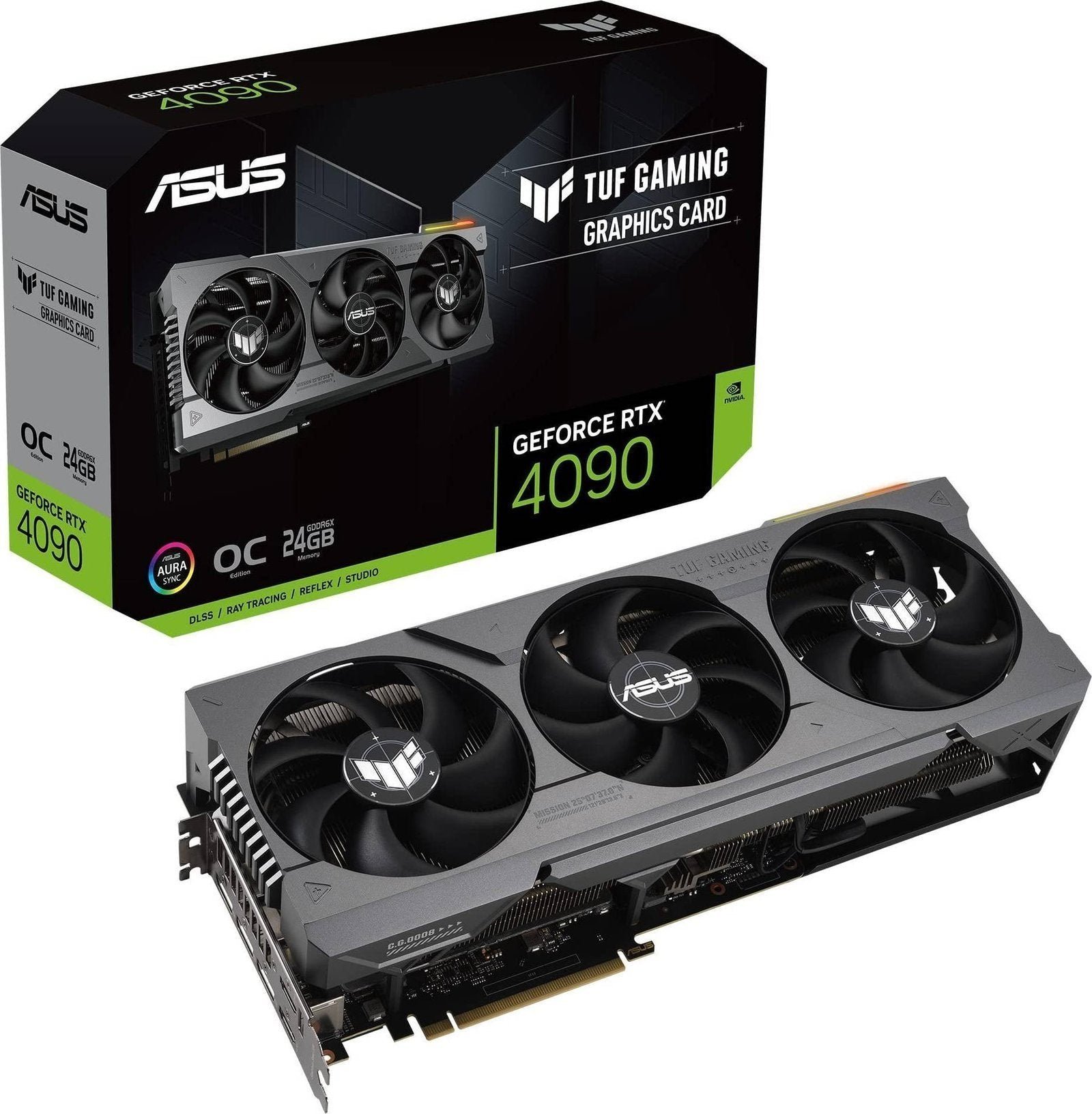 ASUS TUF NVIDIA GeForce RTX 4090 OC 2 x HDMI 3 x DP 24GB