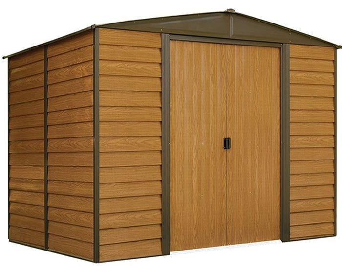 Arrow 10×6 Woodridge Metal Storage Shed Kit
