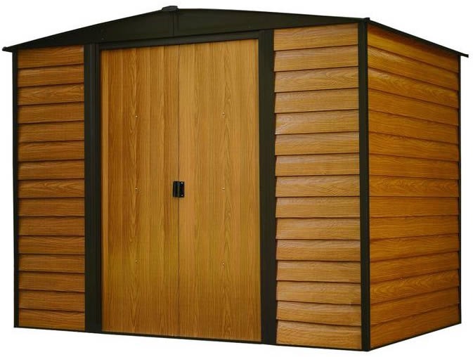 Arrow 10×12 Woodridge Metal Storage Shed Kit