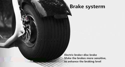 eDrift UH-ES295 1500W Electric Fat Tire Scooter - Image 8