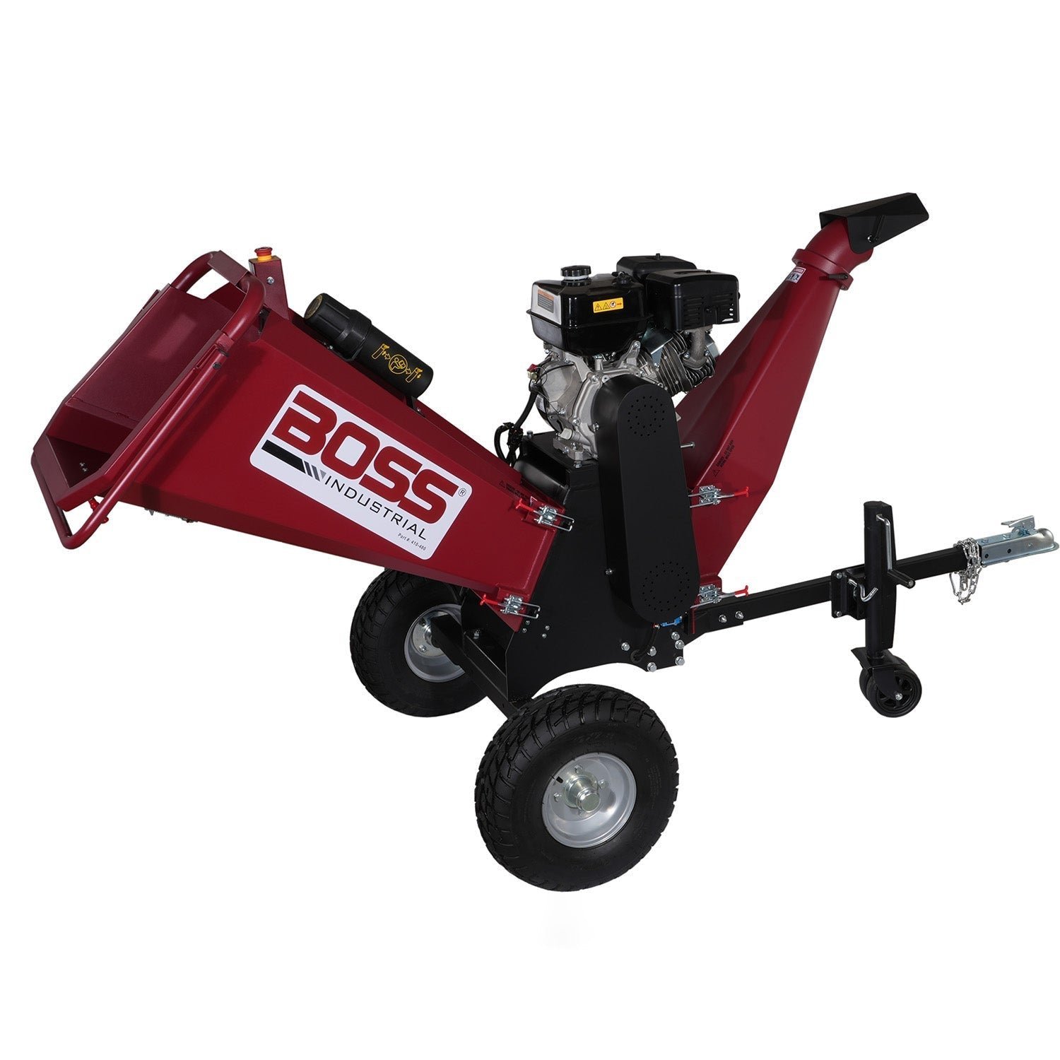 Boss Industrial 6″ 14 HP Chipper Shredder with Electric Starter – CGR60 - Image 3