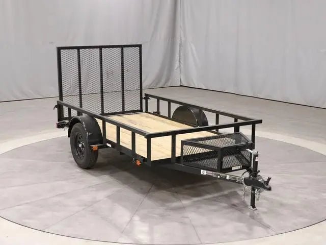 5.5 X 10 Carry-On Utility Pipe Top w/ Mesh Tongue Box Trailer