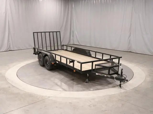 6 X 16 Carry-On Tandem Utility 7K Pipe Top Trailer - Image 4