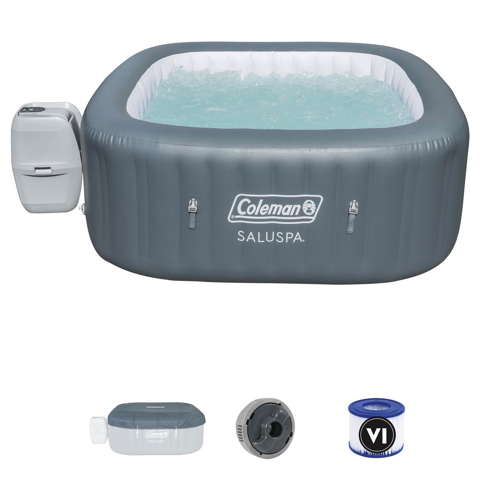 Coleman SaluSpa Atlantis AirJet Inflatable Hot Tub w/ Pump #P09144 - Image 3