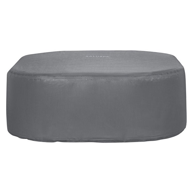 Coleman 6 – Person 114 – Jets Plastic Square Inflatable Hot Tub in Gray