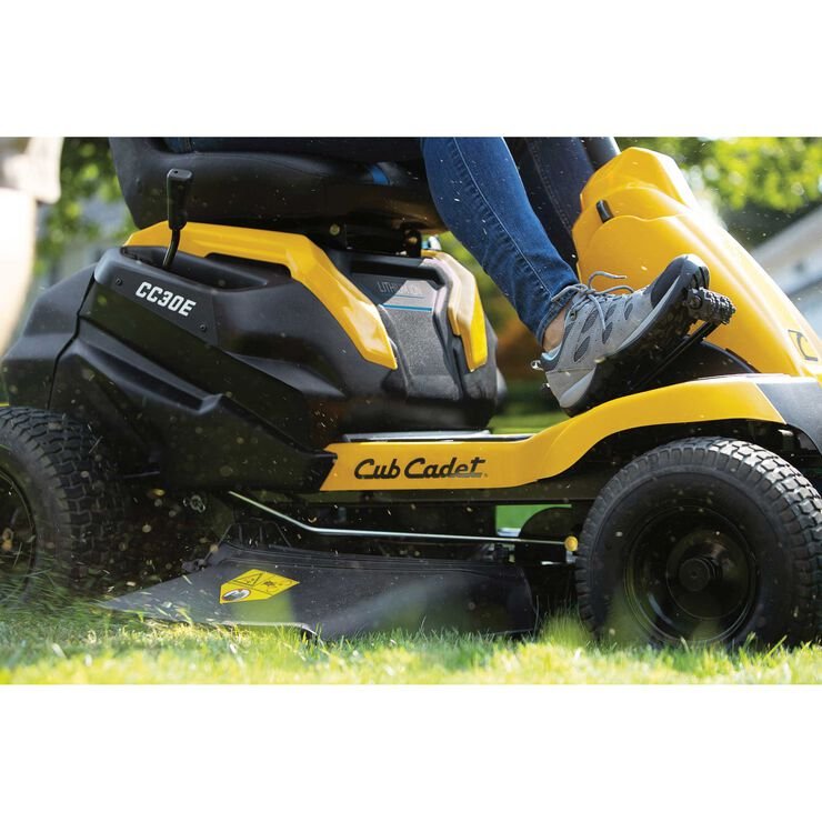 Cub Cadet CC30E 30-in. 56V Riding Lawn Mower Model# 33BA27JDB10 - Image 9