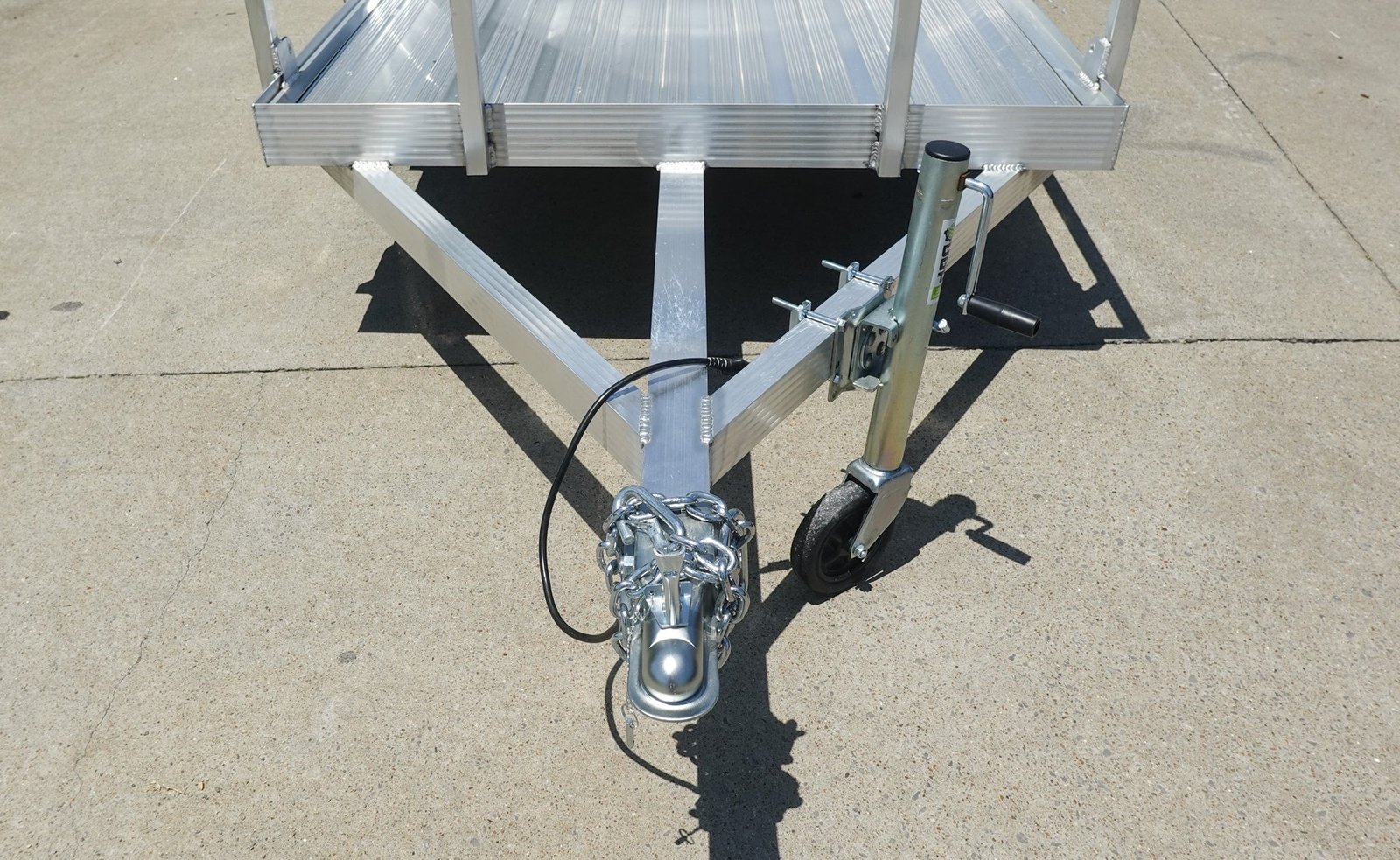 5′ x 10′ Aluminum Utility Trailer with Gate and Mag Wheels – 3500 lb Axle - Image 13