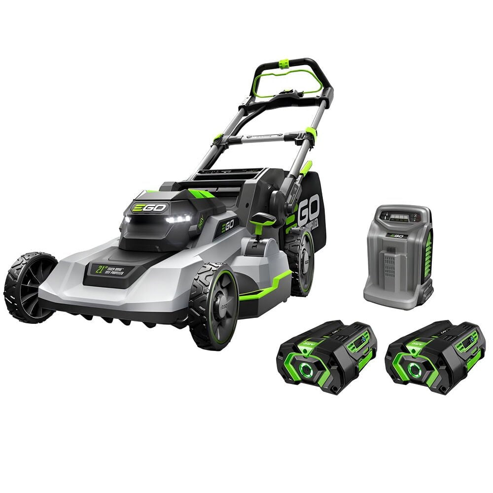 EGO 21 Inch Self-Propelled Mower Touch Drive With 4.0Ah Battery 2Pk And Rapid Charger