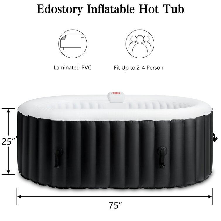 Edostory 2 – Person 90 – Jet Vinyl Inflatable Hot Tub - Image 7