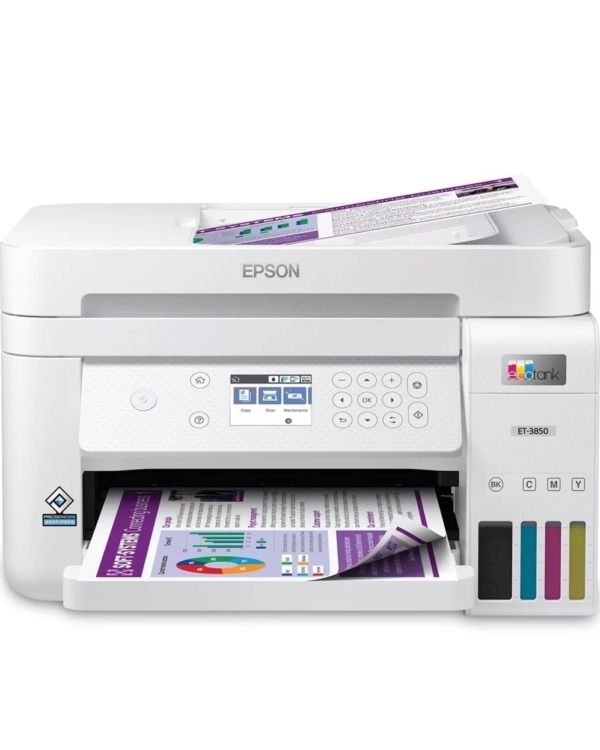 Epson EcoTank-3850 Special Edition All-in-One Printer with Bonus Black Ink