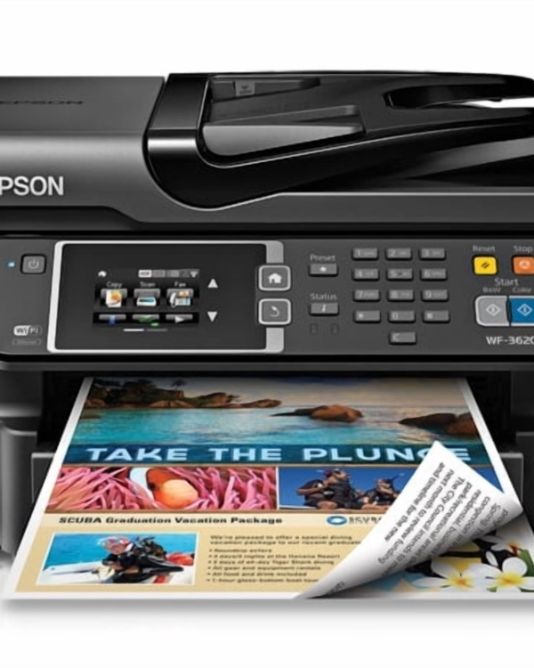 Epson Workforce WF-3620 Color Inkjet All-in-One Printer
