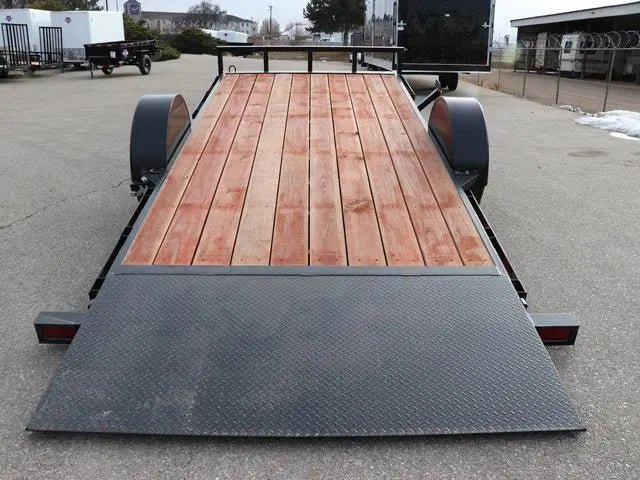 7 X 16 Interstate Full Bed Single Axle Tilt 7K Trailer - Image 10