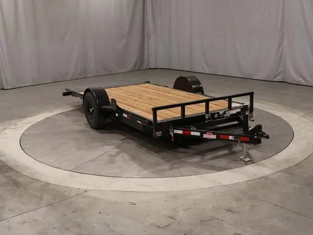 7 X 16 Interstate Full Bed Single Axle Tilt 7K Trailer - Image 7