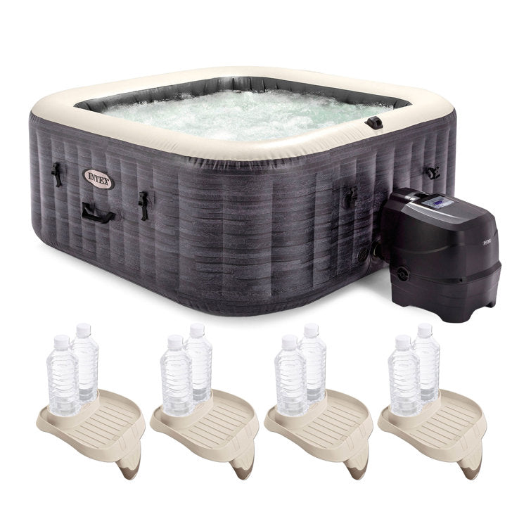 Intex 4 – Person 140 – Jet Inflatable Hot Tub - Image 2