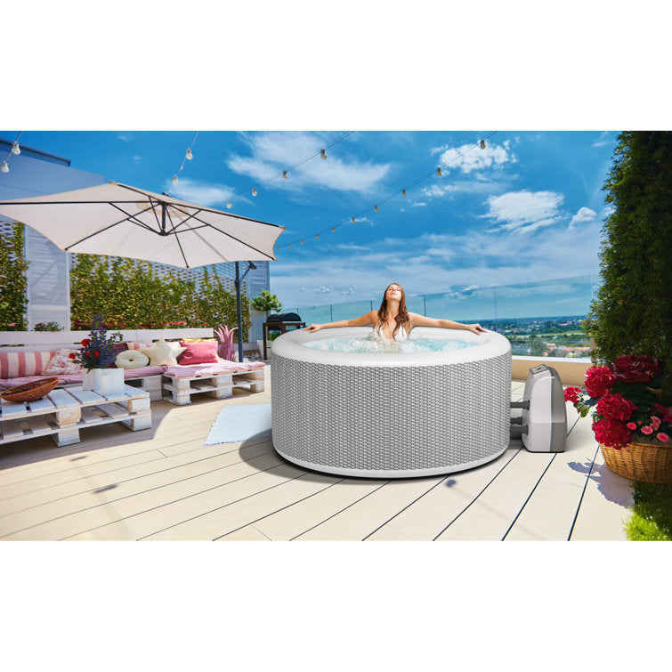 Jleisure Avenli 4 – Person 110 – Jet Vinyl Inflatable Hot Tub - Image 3