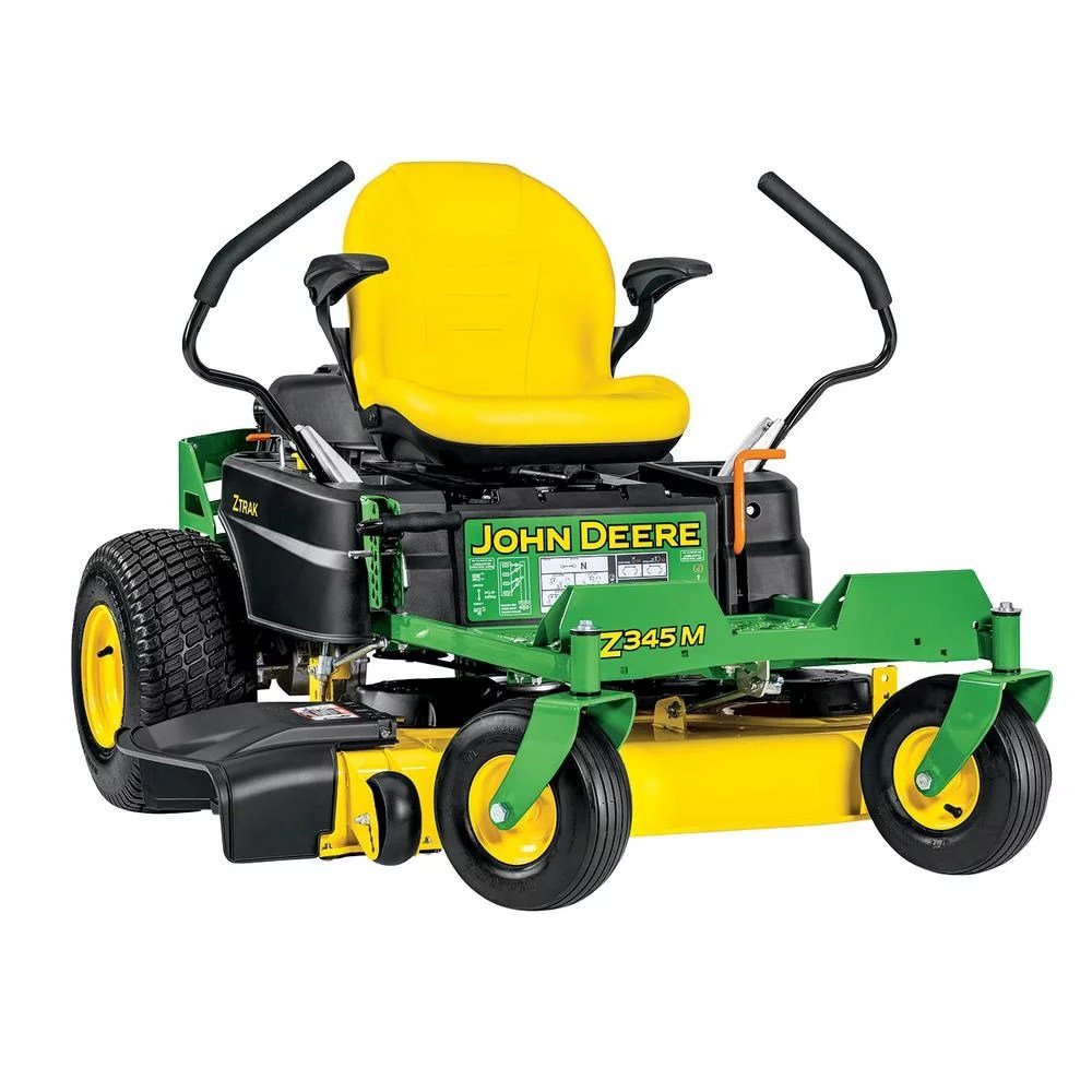 John Deere Z345M Zero-Turn Riding Lawn Mower – Gas Powered with Dual Hydrostatic Transmission