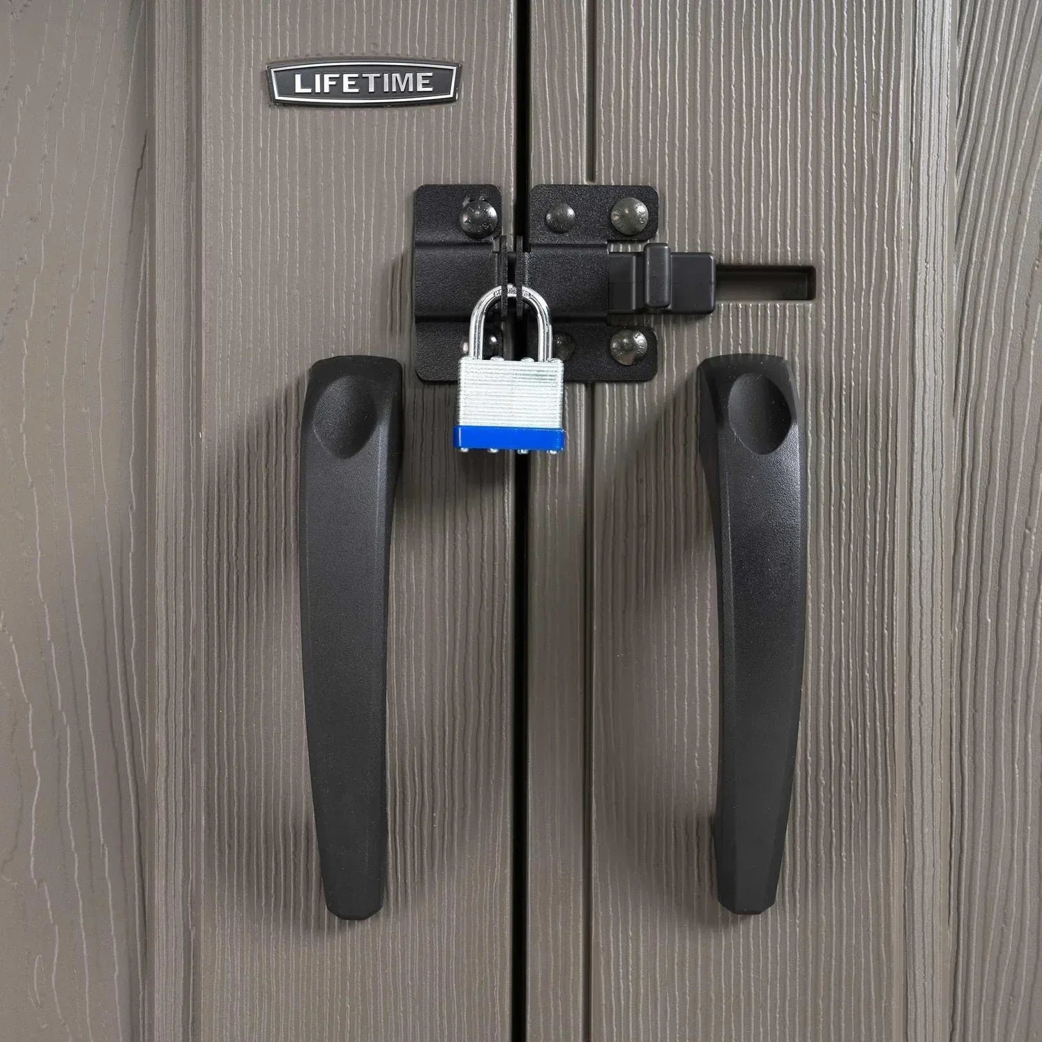 Lifetime 8 Ft x 7.5 Ft Outdoor Storage Shed - Image 10