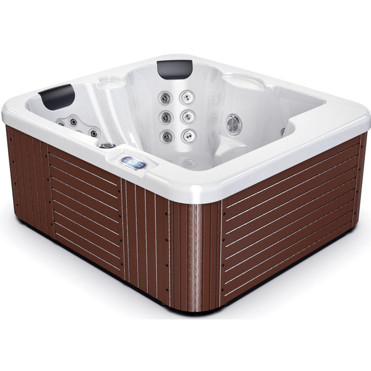Luxuria Spas 120 Volt 3 – Person 55 – Jet Rectangle Plug & Play Hot Tub with Ozonator