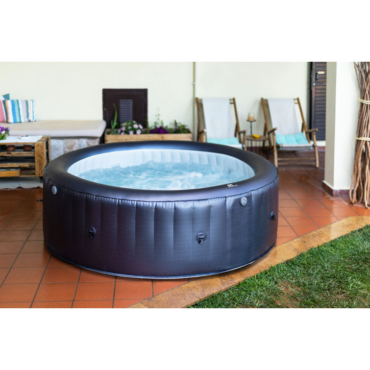 Mspa, Carlton, Muse Series, Self-Inflatable Hot Tub & Spa, Hydromessage Jets & Air Bubble System, Round – 4 Persons - Image 19