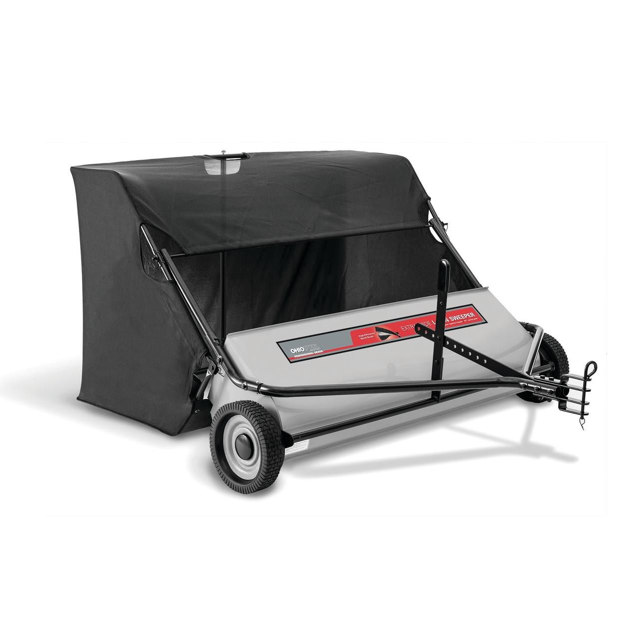 Ohio Steel 42″ Tow Behind Lawn Sweeper, 22 cu. ft. Hopper - Image 10
