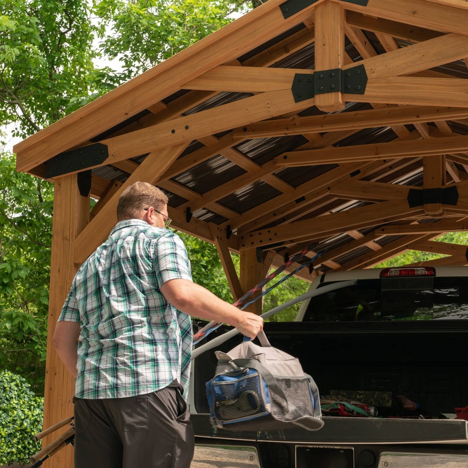 Norwood Carport/Gazebo 20×12 - Image 6