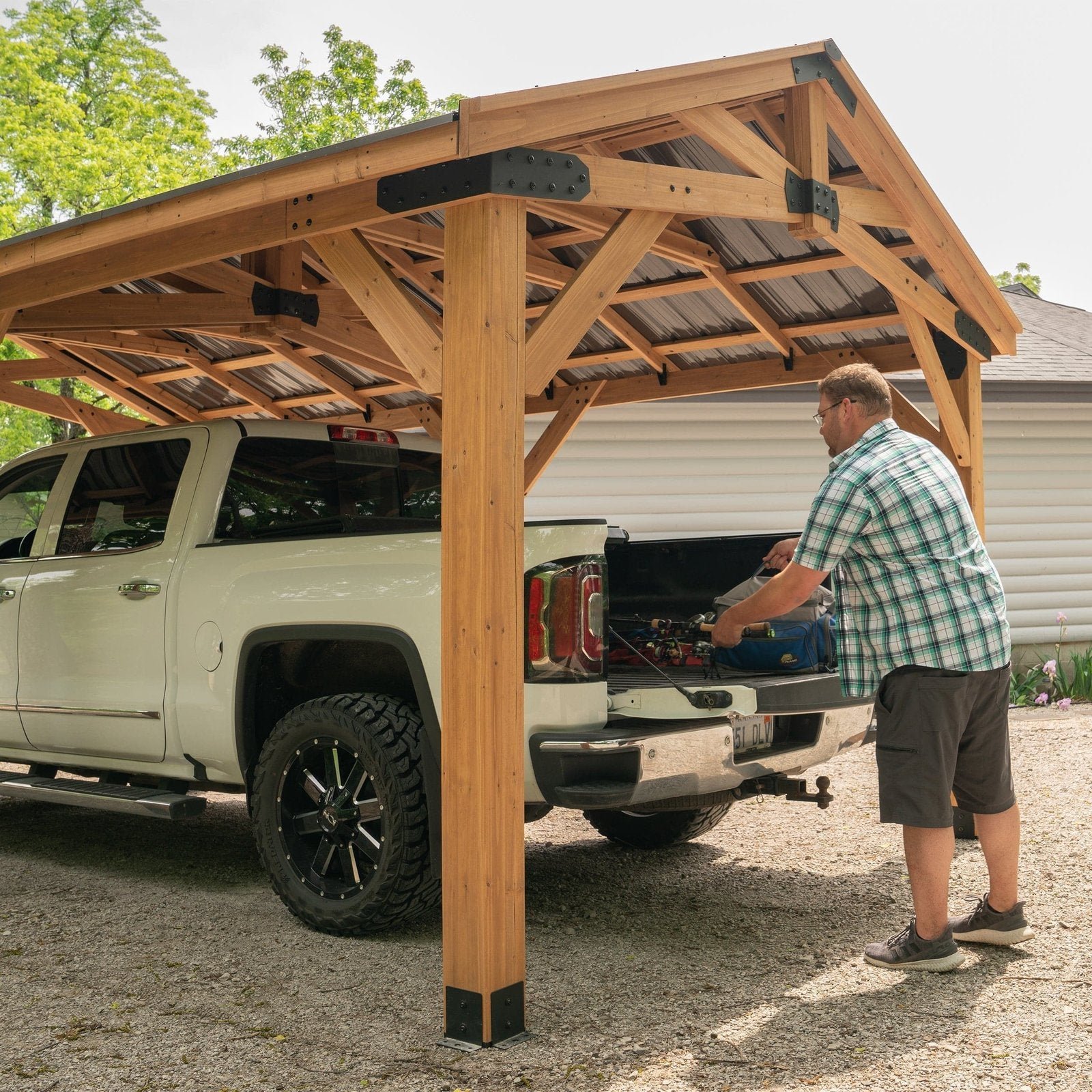 Norwood Carport/Gazebo 20×12 - Image 14