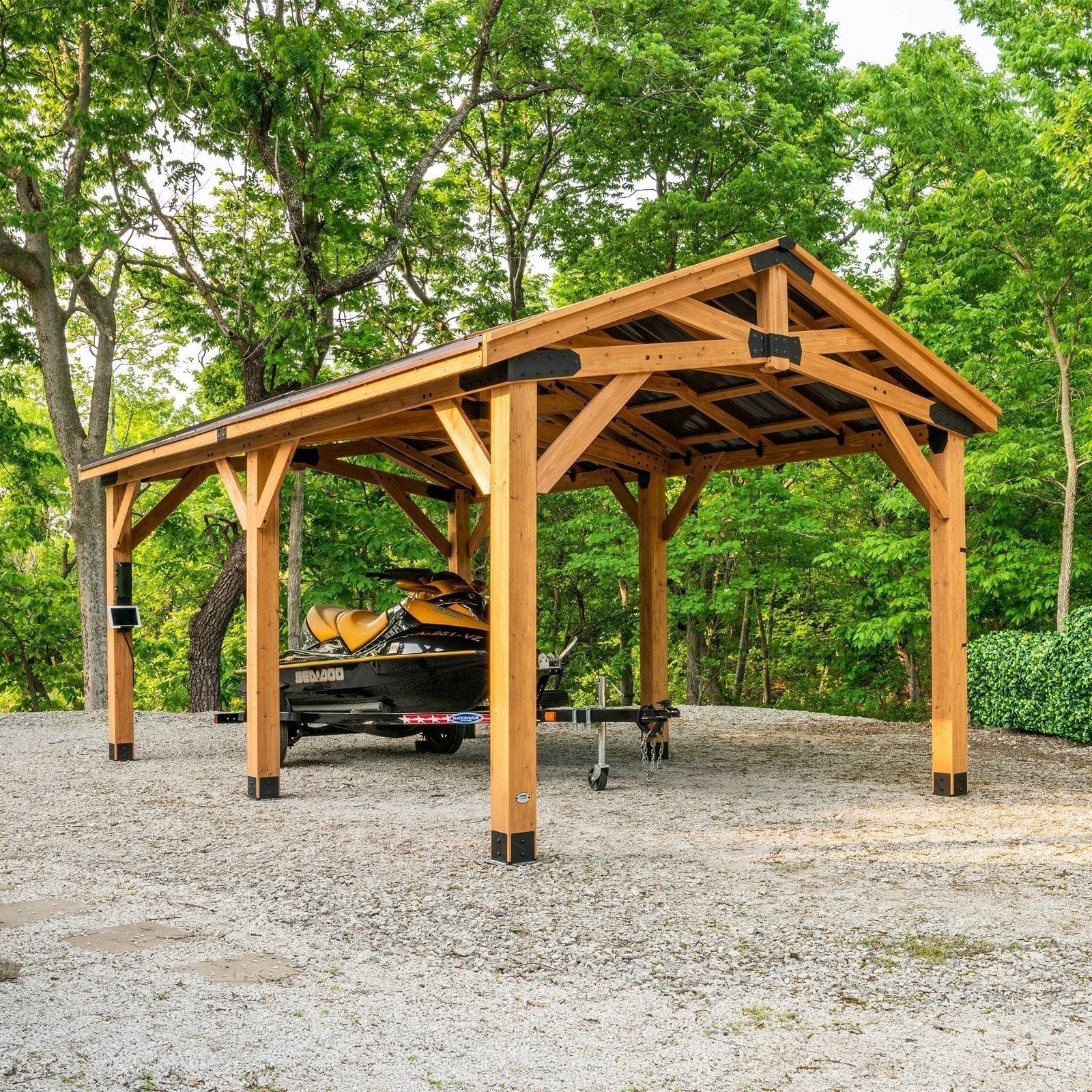 Norwood Carport/Gazebo 20×12 - Image 8