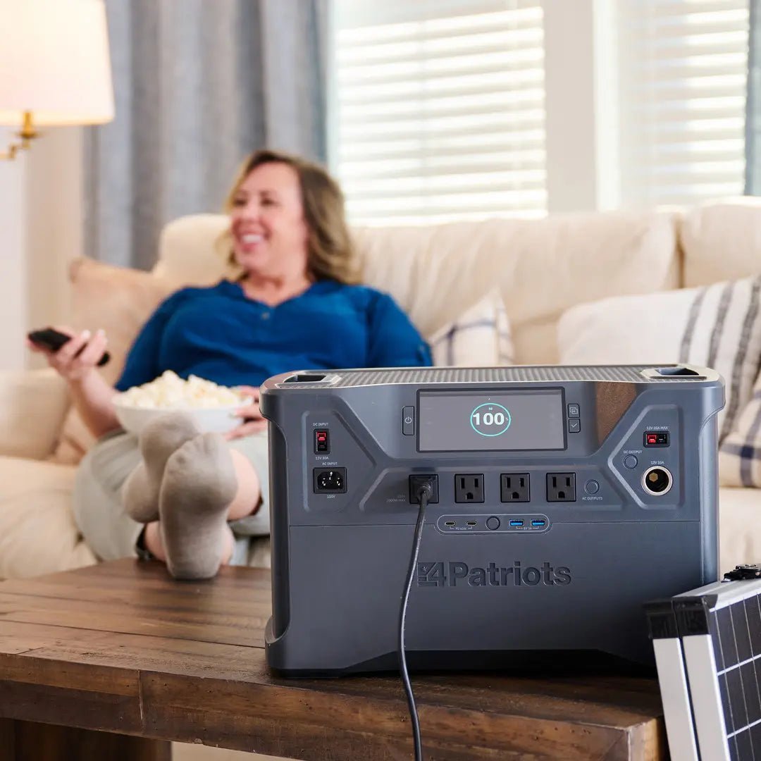 Patriot Power Solar Generator 2000X & Solar Panel - Image 5