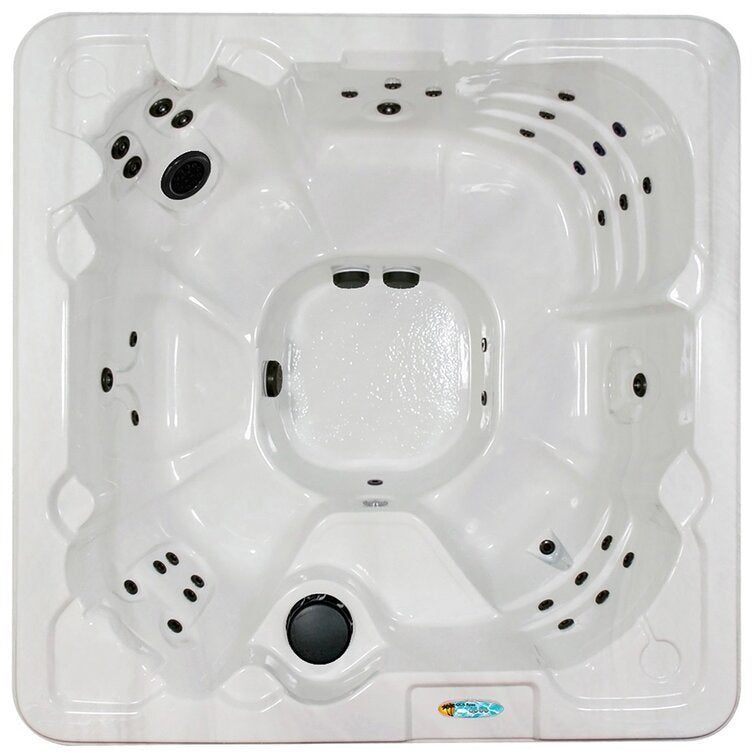 Punta Cana 6-Person 40-Jet Hot Tub with LED Light and Ozonator - Image 2