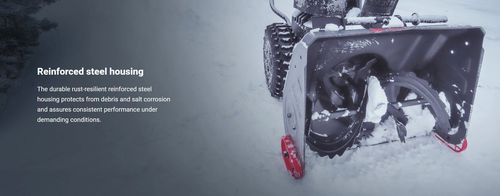 Kress KG471 60V 24-Inch 2-Stage Cordless Snow Thrower Kit (4×5Ah Batteries & Charger) - Image 8