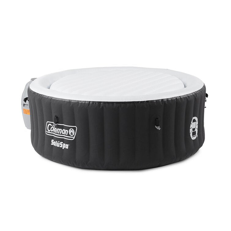 Spa Gonflable Rond En Vinyle Noir À 4 Jets Pour 4 Personnes Bestway - Image 3