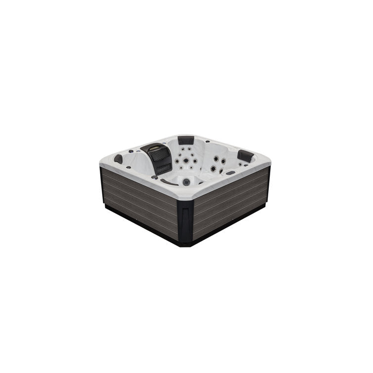 Victoria 6-person 60 Jet Hot Tub With Bluetooth In Grey
