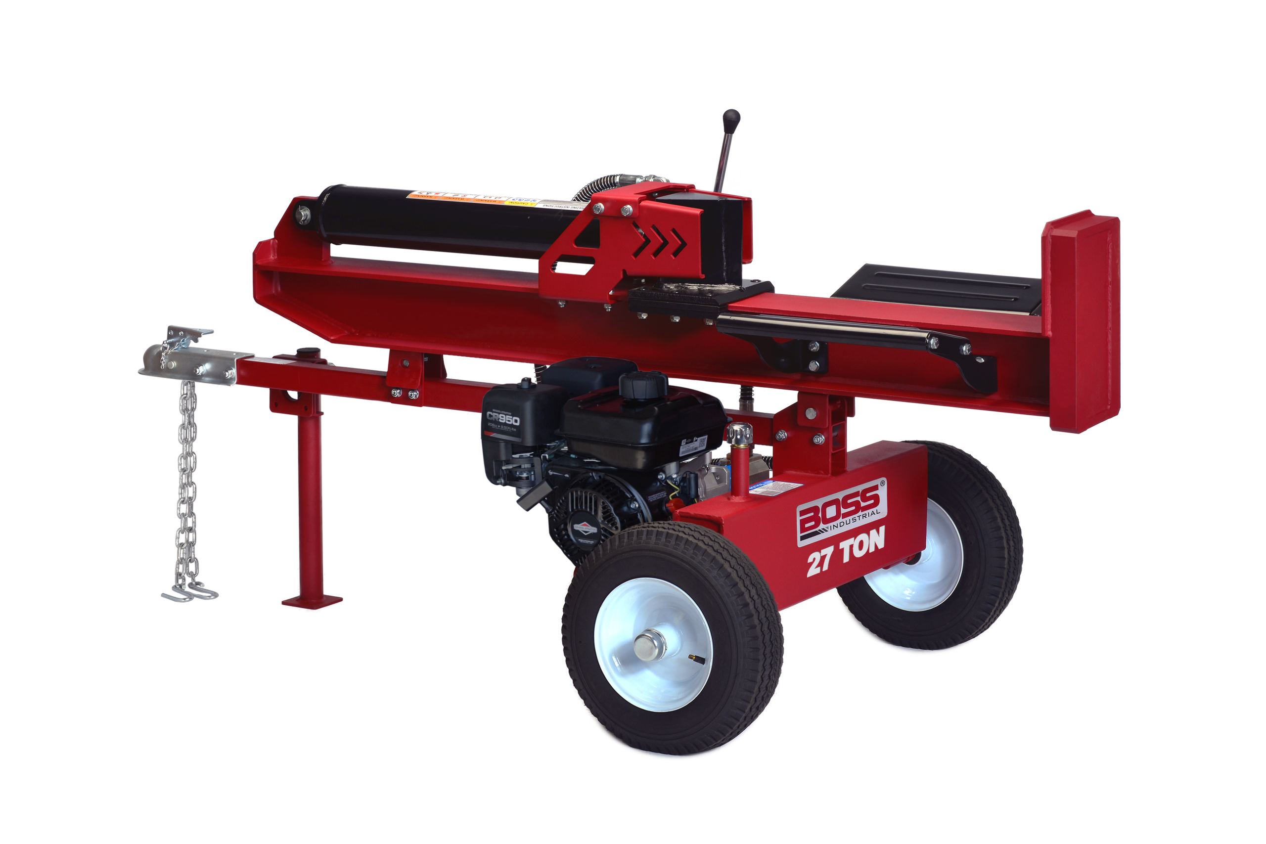 Boss Industrial 27-Ton Horizontal/Vertical Gas Log Splitter (WD27T)