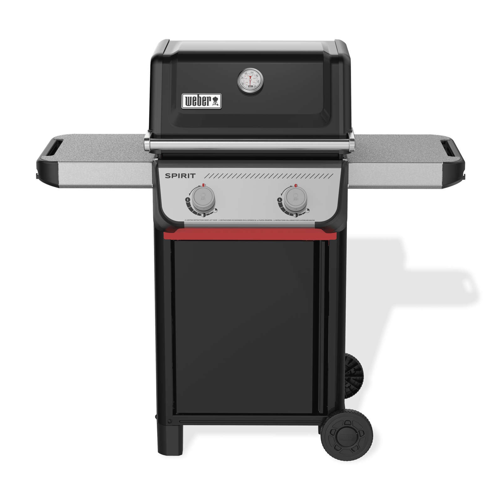 Weber Spirit E-210 Liquid Propane Gas Grill – 2 Burners, Black